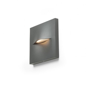 BOBO SQ nástěnná antracitová 230V LED 3W IP65 3000K