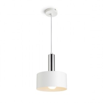 GIULIA 20 závěsná bílá chrom 230V LED E27 15W