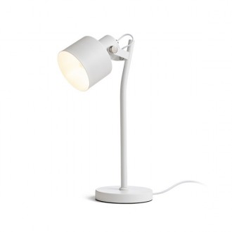 CELEIA stolní matná bílá matný nikl 230V LED E27 11W