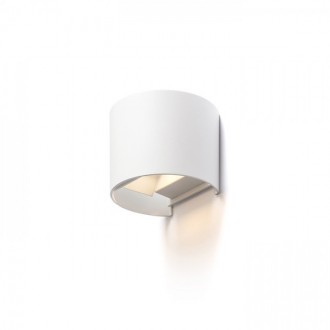 TITO R DIMM nástěnná bílá 230V LED 2x3W IP65 3000K
