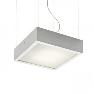 STRUCTURAL LED 20x20 závěsná  česaný hliník 230V LED 12W  3000K