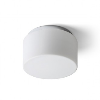 ARANA R 27 stropní  opálové sklo/chrom 230V LED E27 15W IP44