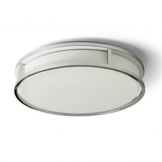 GRANDE LED 35 stropní opálové sklo/chrom 230V LED 24W IP44 3000K