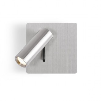 MIG nástěnná matný nikl 230V LED 3W 30° 3000K