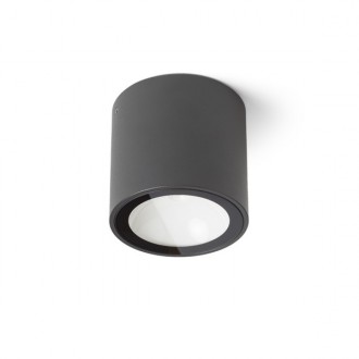 SENZA R stropní antracitová čiré sklo 230V LED 6W IP65 3000K