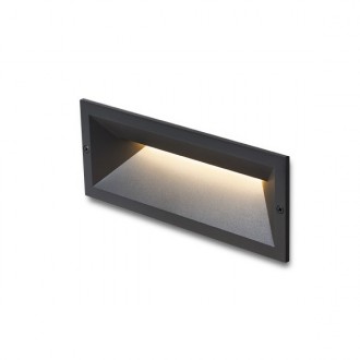 RAGG zápustná černá 230V LED 12W IP65 3000K