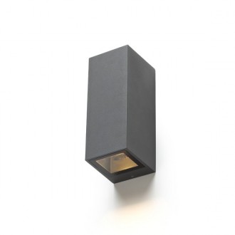 DESMOND II nástěnná antracitová 230V GU10 2x35W IP44