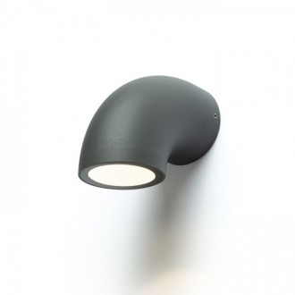 PIPER nástěnná antracitová 230V LED 6W IP54 3000K