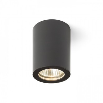 LOLA 88 stropní černá 230V GU10 15W IP54