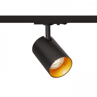 CONNOR pro jednookr. lištu černá/zlatá 230V LED GU10 10W