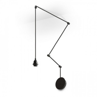 SPIDER I závěsná sada černá  230V LED E27 15W