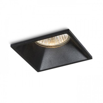 ZURI SQ zápustná černá 230V GU10 35W
