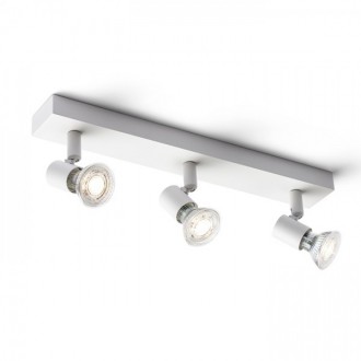 TRICA III nástěnná bílá 230V GU10 3x25W