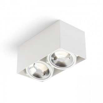 JAMES II DIMM stropní matná bílá 230V LED 2x15W 24° 3000K
