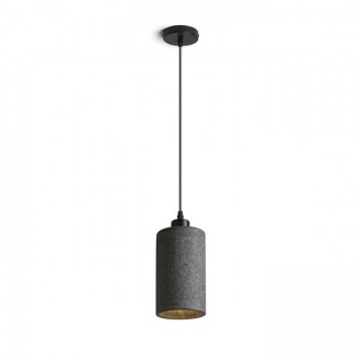 CAMINO závěsná  cement 230V LED E27 15W