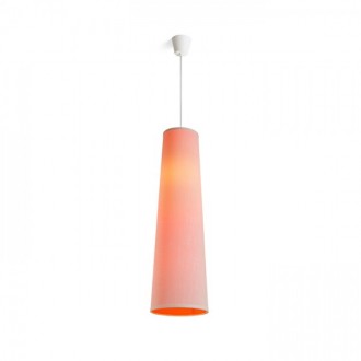 ESME 76 závěsná bílá/oranžová  230V LED E27 15W