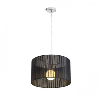 GLAMOUR 35/20 závěsná černá  230V LED E27 15W