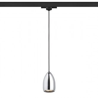BABADES pro tříokr. lištu chrom 230V GU10 35W