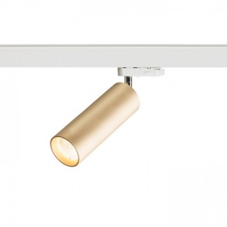 MAVRO DIMM pro tříokr. lištu zlatá 230V LED 12W 38° 3000K