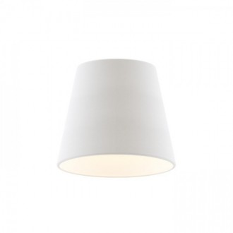 NIZZA 18/15 stínidlo Polycotton bílá/bílé PVC max. 28W