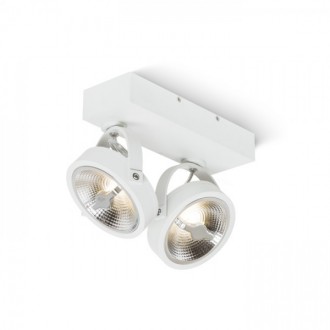 KELLY LED II DIMM nástěnná bílá 230V LED 2x12W 24° 3000K