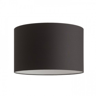 RON 55/30 stínidlo Polycotton černá/bílé PVC max. 23W