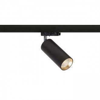 MAVRO pro tříokr. lištu černá/zlatá 230V LED 12W 38° 3000K