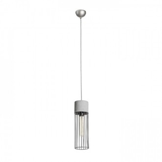 BURTON závěsná  beton 230V LED E27 11W