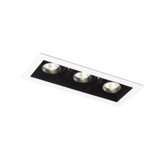 BONDY III zápustná bílá 230V LED 3x7W 24° 3000K