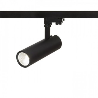 BAHIA pro tříokr. lištu černá 230V LED 28W 38° 3000K
