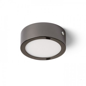 HUE R 9 stropní černý chrom 230V LED 6W 3000K