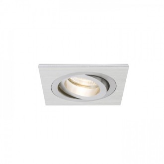 PASADENA GU10 SQ I zápustná česaný hliník 230V GU10 50W