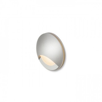 CLUB IND zápustná stříbrnošedá 230V LED 3W IP54 3000K