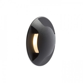 KICK III zápustná černá 230V LED 3W IP54 3000K