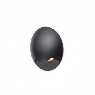 KICK I zápustná černá 230V LED 3W IP54 3000K