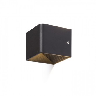 ONYX nástěnná černá 230V LED 5W 3000K
