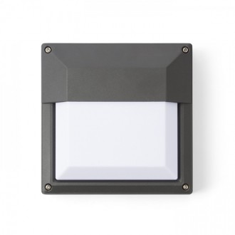 DELTA 215 nástěnná antracitová  230V LED E27 15W IP54