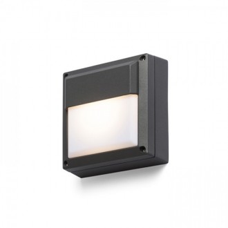 DELTA 145 nástěnná antracitová 230V GX53 9W IP54