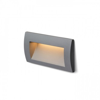 GORDIQ L zápustná antracitová 230V LED 3W IP65 3000K