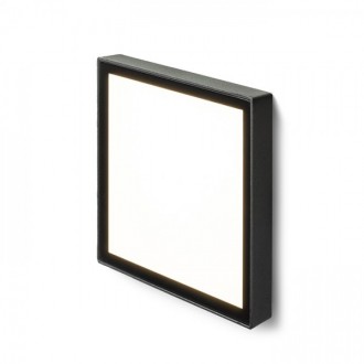 DEJAVU SQ 14 zápustná černá 230V LED 6W IP65 3000K