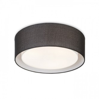 OTIS 50 stropní černá/bílá  230V LED E27 3x15W
