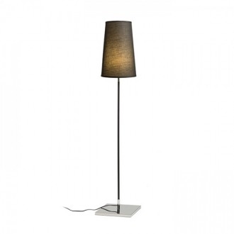 LULU stojanová černá chrom 230V LED E27 8W