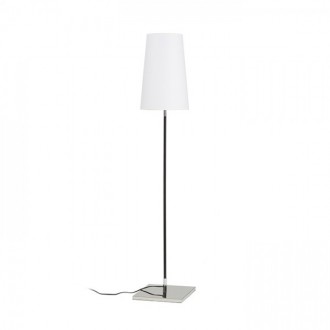 LULU stojanová bílá/černá chrom 230V LED E27 8W
