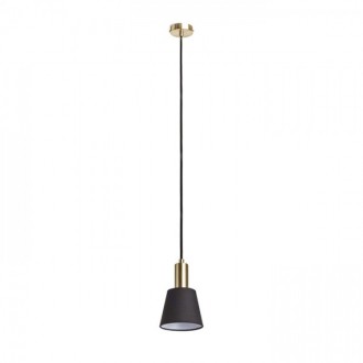 ICAR závěsná černá/zlatá  230V LED E27 11W