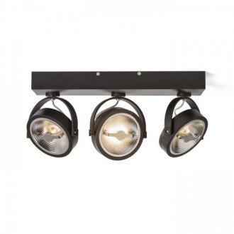 KELLY LED III nástěnná černá 230V LED 3x12W 24° 3000K