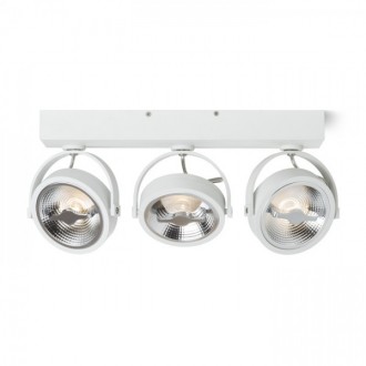 KELLY LED III nástěnná bílá 230V LED 3x12W 24° 3000K
