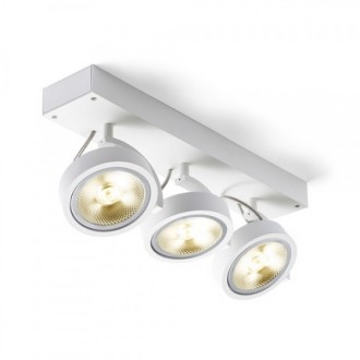 KELLY III nástěnná bílá  230V LED G53 3x15W