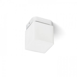 ESICA SQ stropní chrom 230V LED 6W IP44 3000K