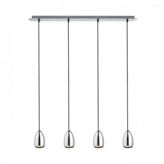 BABADES IV závěsná chrom 230V GU10 4x35W