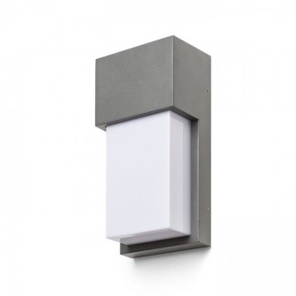 CHICAGO nástěnná antracitová  230V LED E27 11W IP44